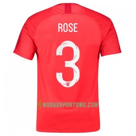 Koszulka Anglia Rose 3 Mistrzostwa Świata 2018 Wyjazdowe Stroje Piłkarskie